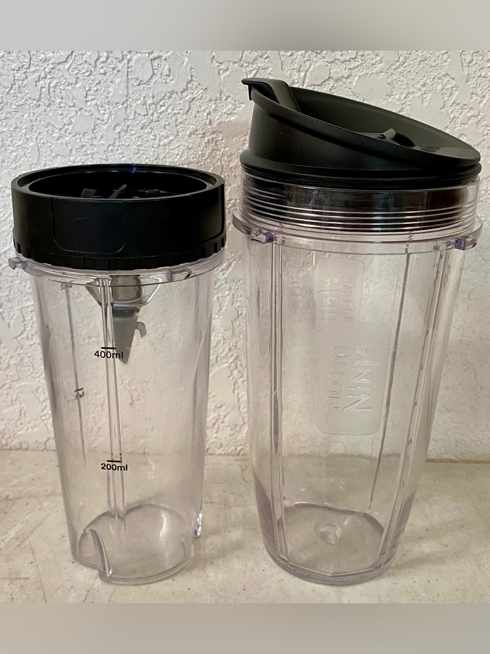 Nutri Ninja 16 Ounce Blender Cup + 24 Ounce Cup with Sip and Seal Lid - 2 Items